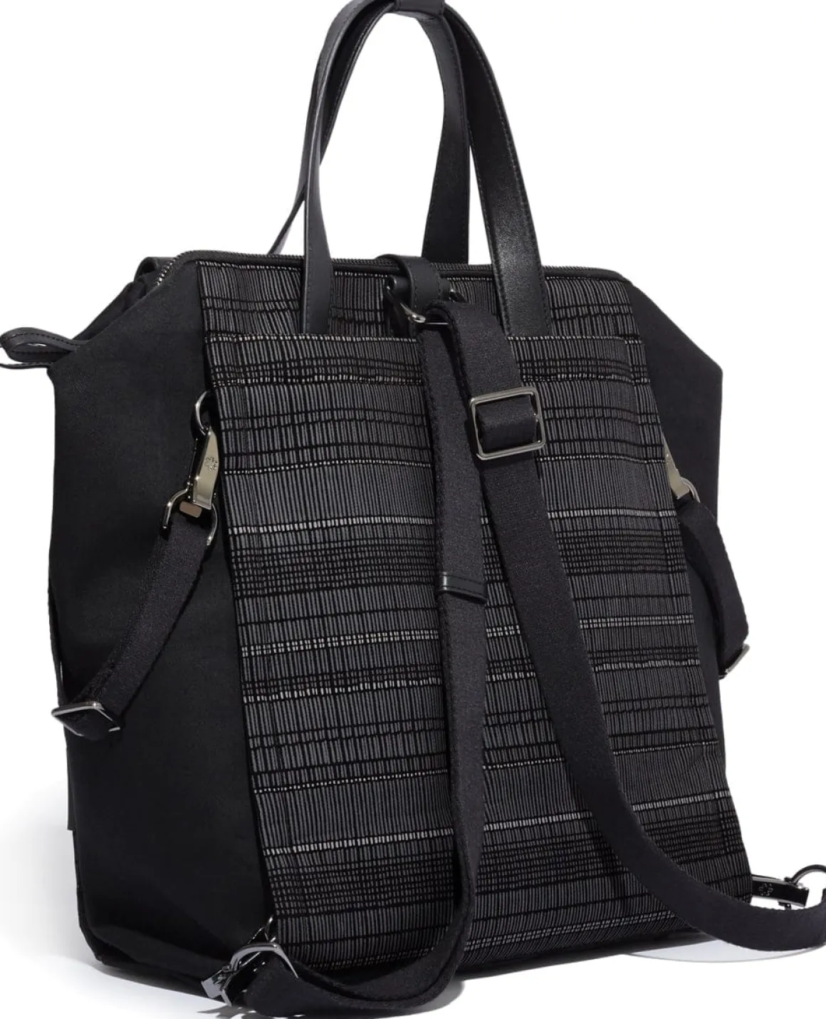Skip Hop Highline Convertible Backpack Diaper Bag - Black Granite