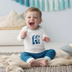 Skip Hop Long Sleeve Bodysuit & Pant Set, Hi - Galaxy (3 Months)