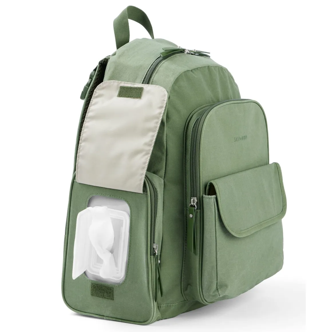 Skip Hop Luna Backpack Diaper Bag - Sage