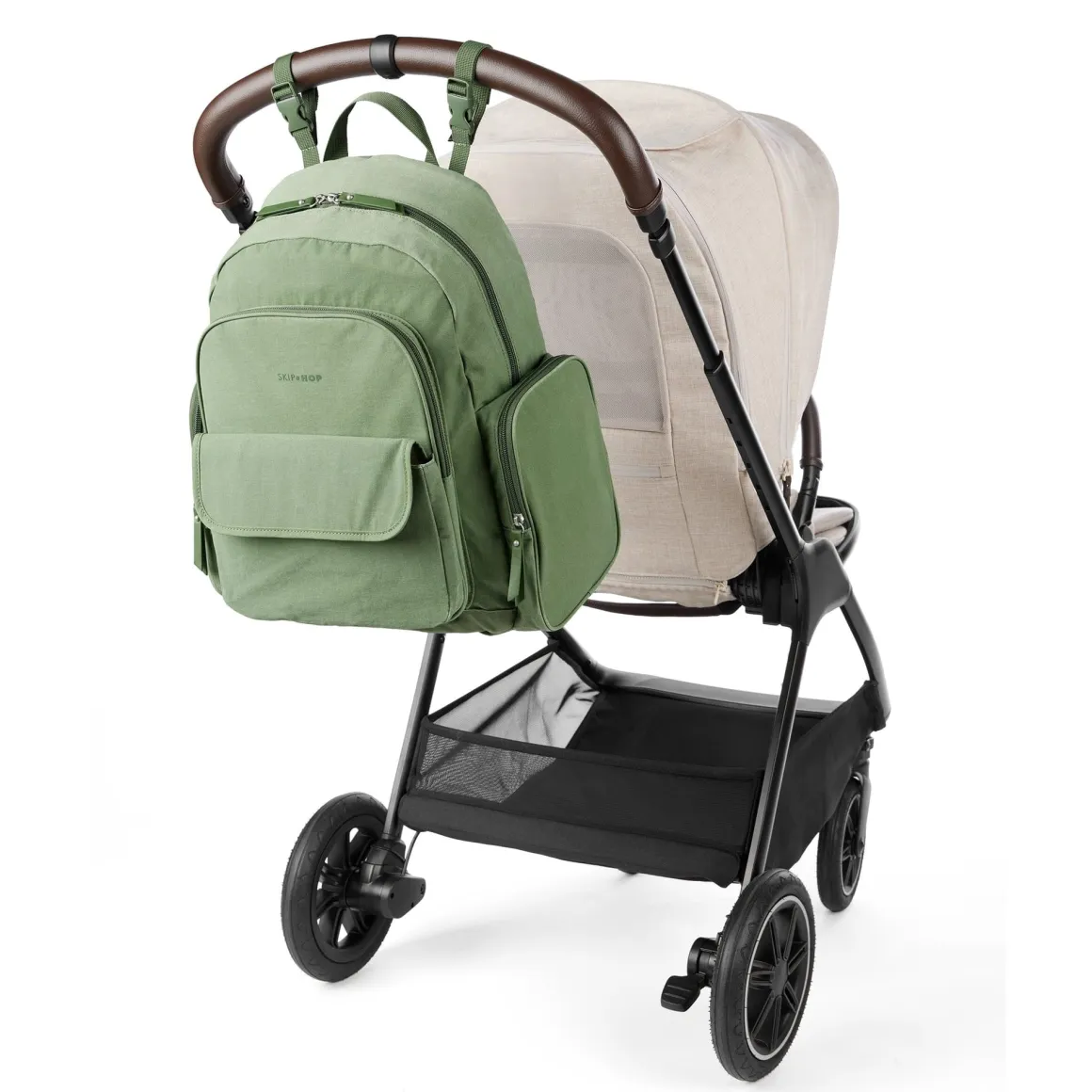 Skip Hop Luna Backpack Diaper Bag - Sage