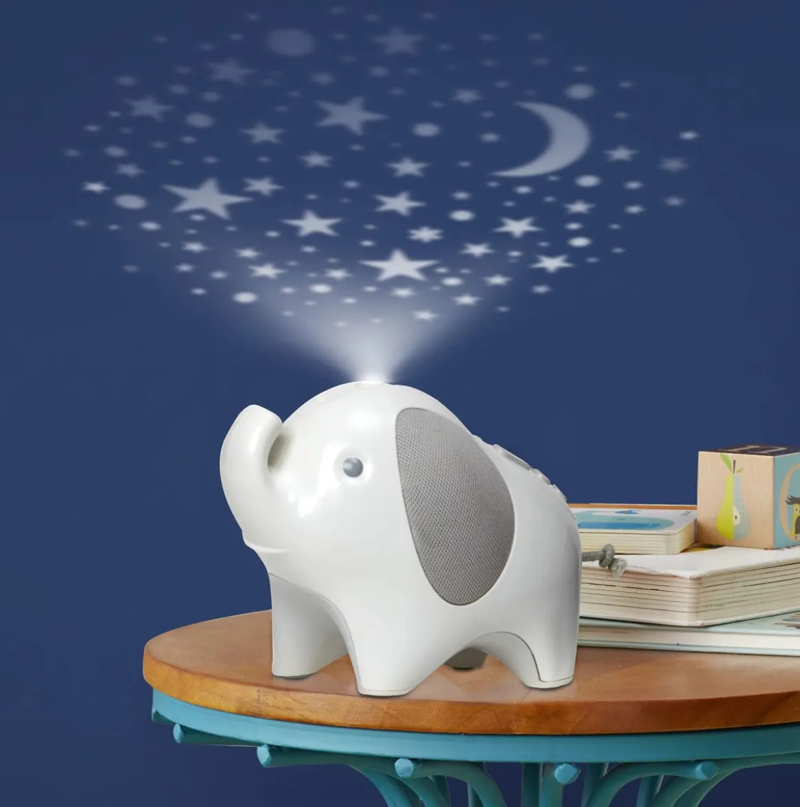 Skip Hop Moonlight & Melodies Nightlight Baby Soother - Elephant