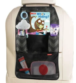 Skip Hop On The Go Style Driven Back Seat Organizer - Tonal Chevron