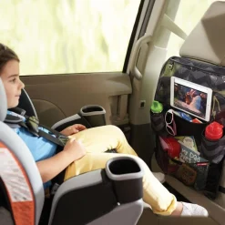 Skip Hop On The Go Style Driven Back Seat Organizer - Tonal Chevron