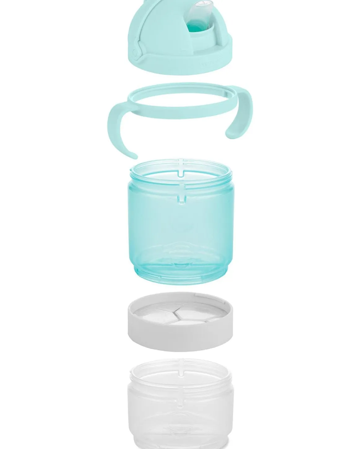 Skip Hop Sip To Snack 2-in-1 Set - Teal / Grey