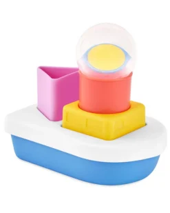 Skip Hop STEM Learning & Play Stocking Boat Baby Bath Toy