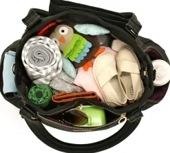 Skip Hop Studio Select Day-to-Night Diaper Satchel - Pewter