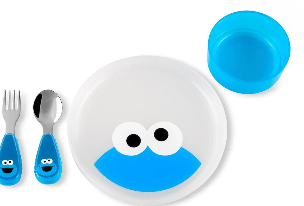 Skip Hop Toddler Sesame Street Mealtime Set - Cookie Monster