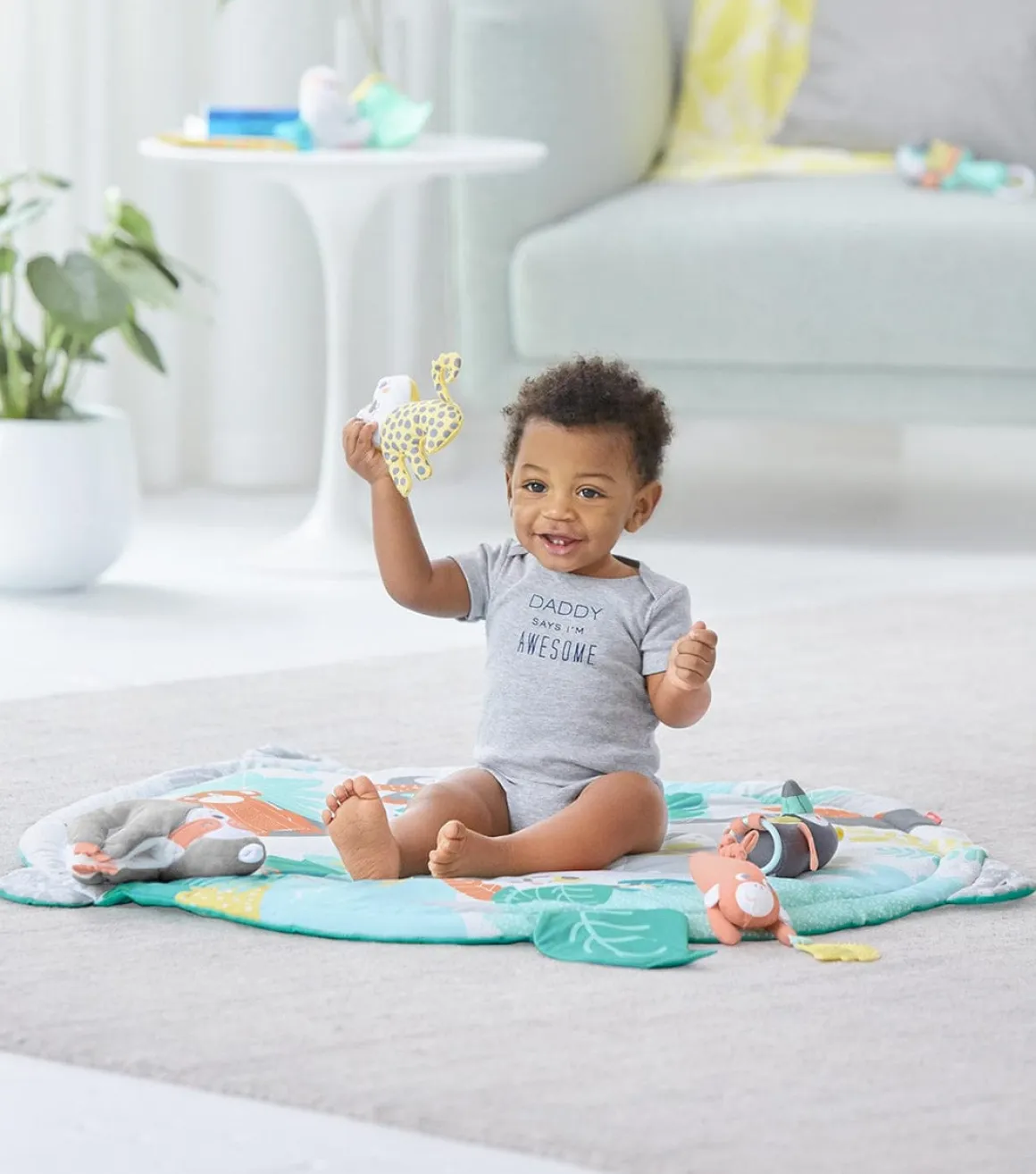 Skip Hop Tropical Paradise Activity Gym & Baby Soother