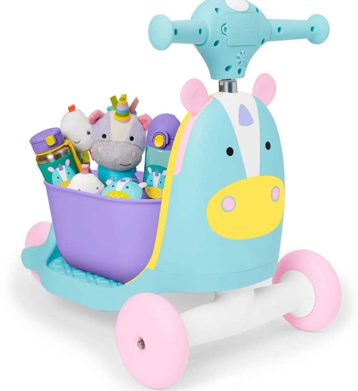 Skip Hop Zoo 3-in-1 Ride On Toy - Unicorn