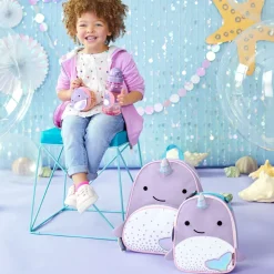 Skip Hop Zoo Pack Kid Backpack - Narwhal