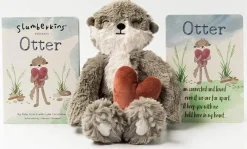 Slumberkins Kin Bundle - Otter - Pebble (Family Bonding)