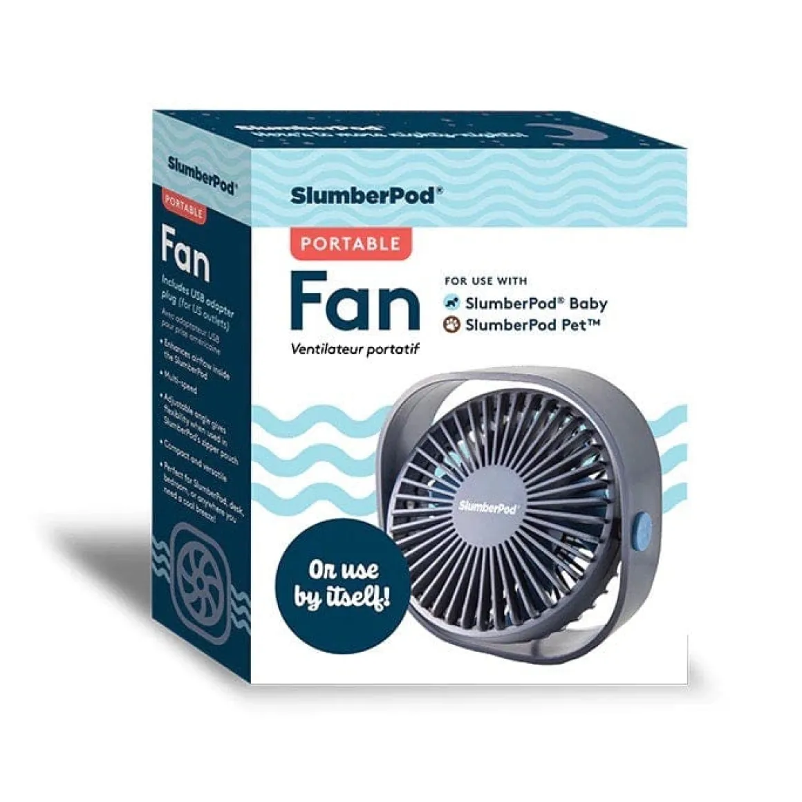 SlumberPod Privacy Canopy with Fan + SlumberTot Inflatable Toddler Bed Bundle - Black / Gray