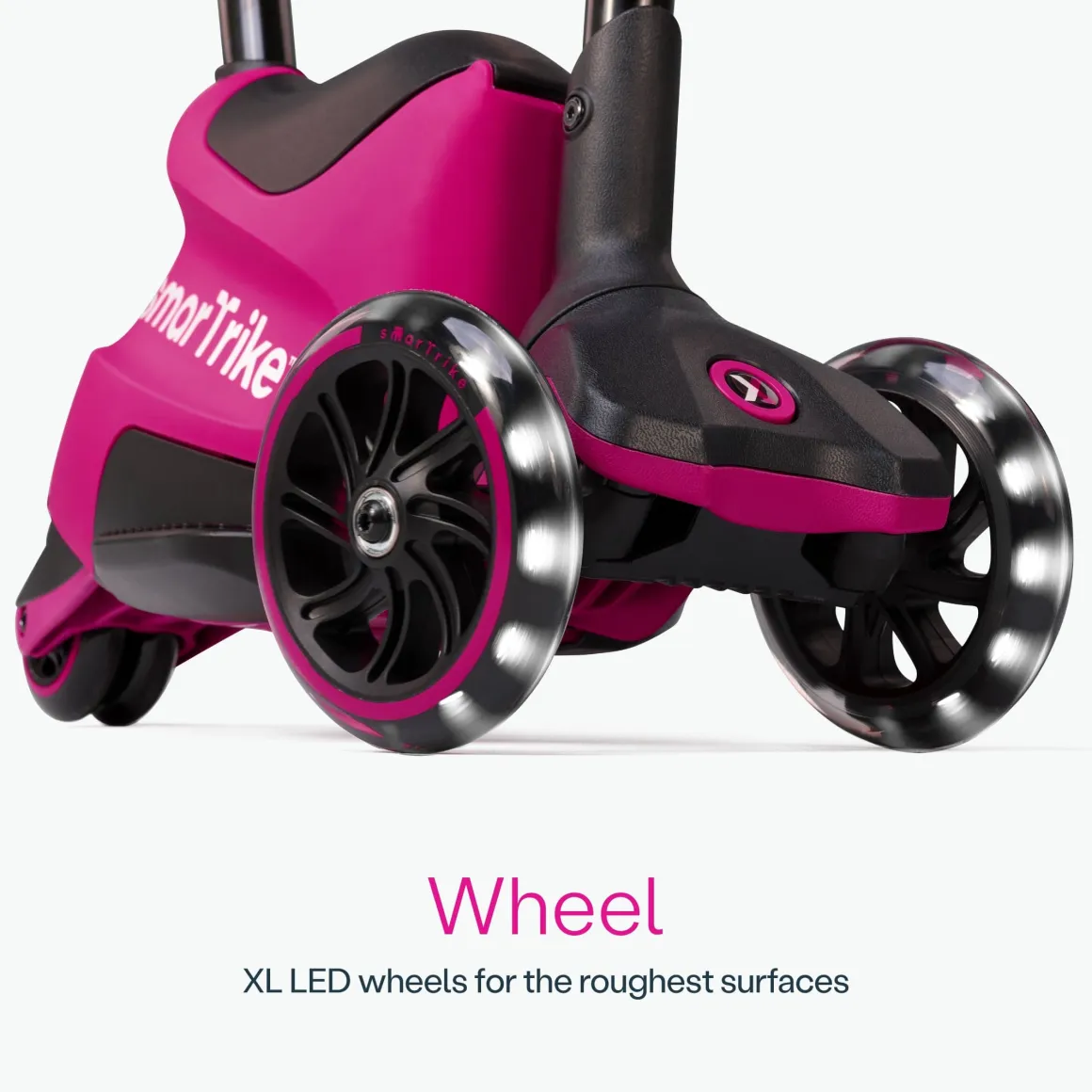 SmarTrike Xtend Ride On & Scooter - Fuchsia