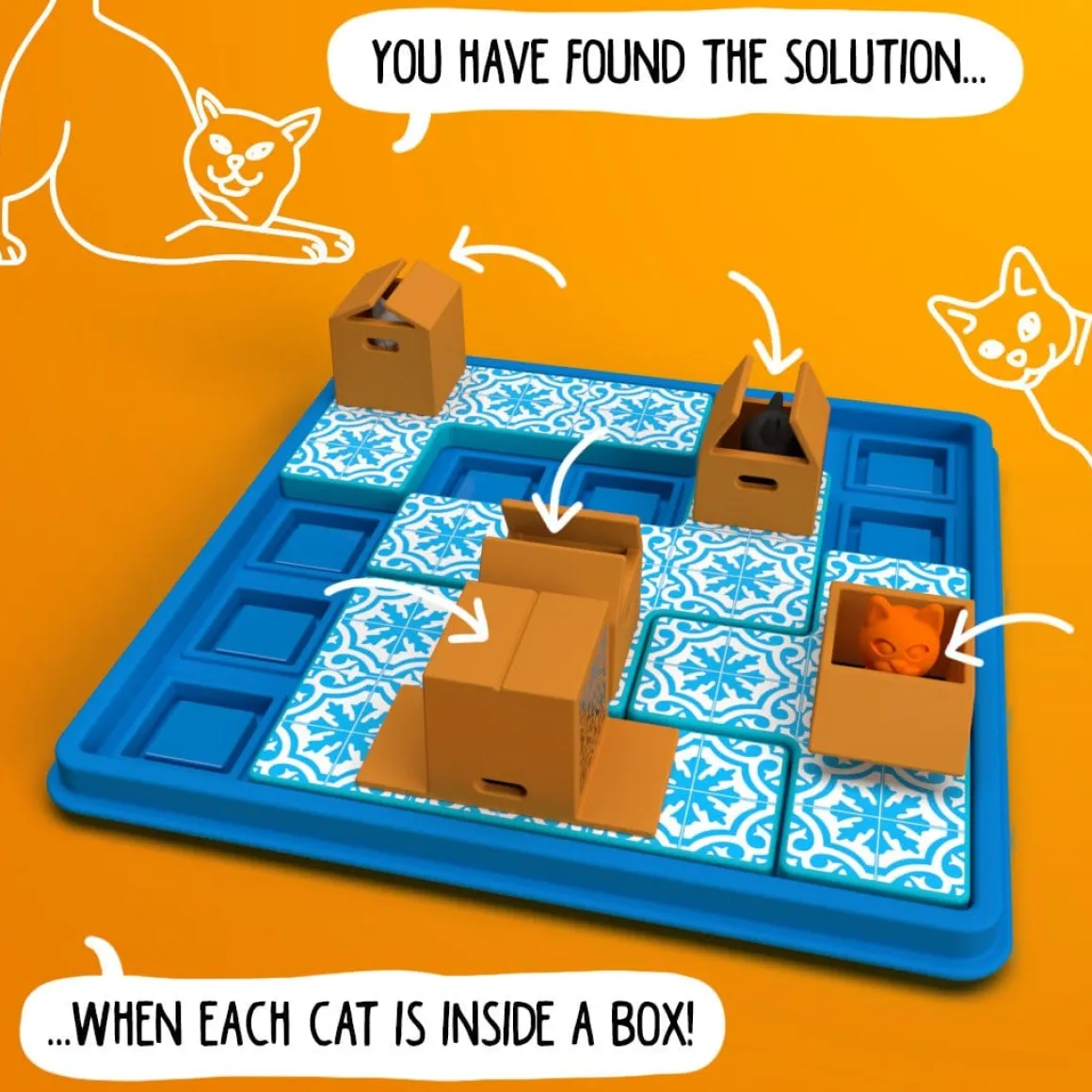 Smart Toys and Games SmartGames Cats & Boxes