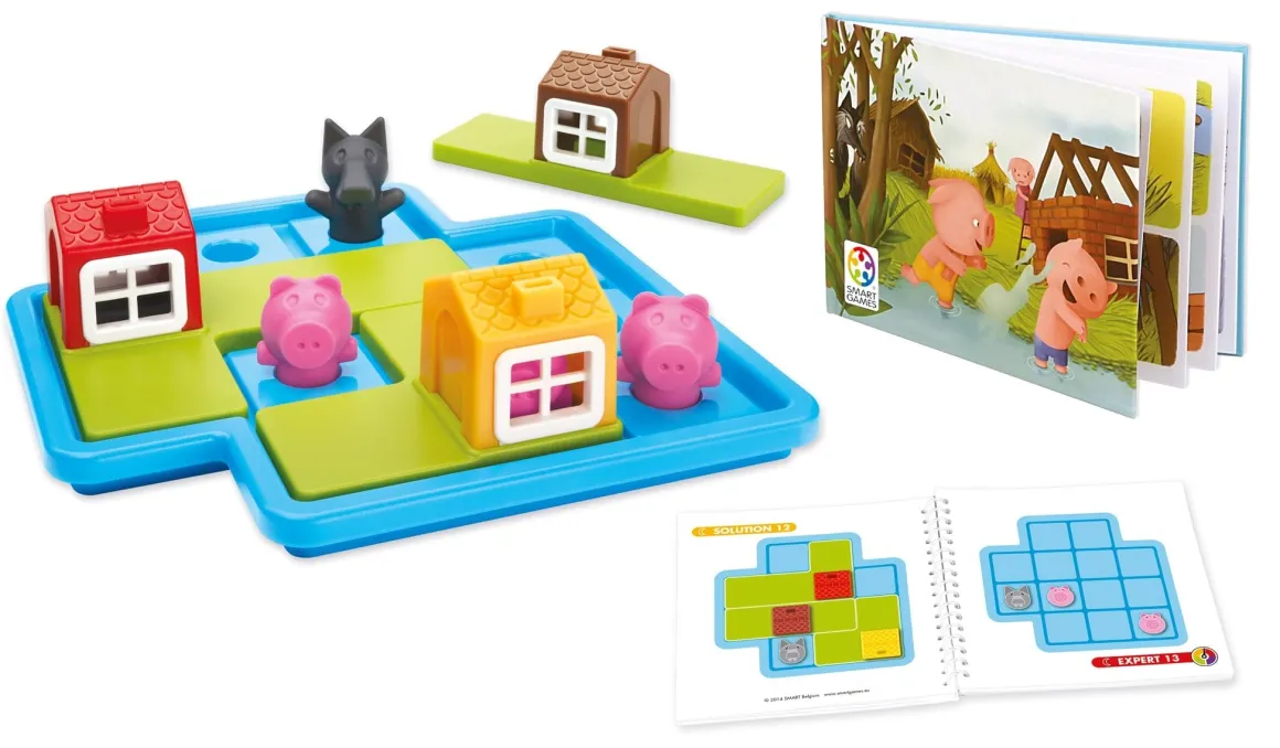 Smart Toys and Games SmartGames Three Little Piggies - Deluxe