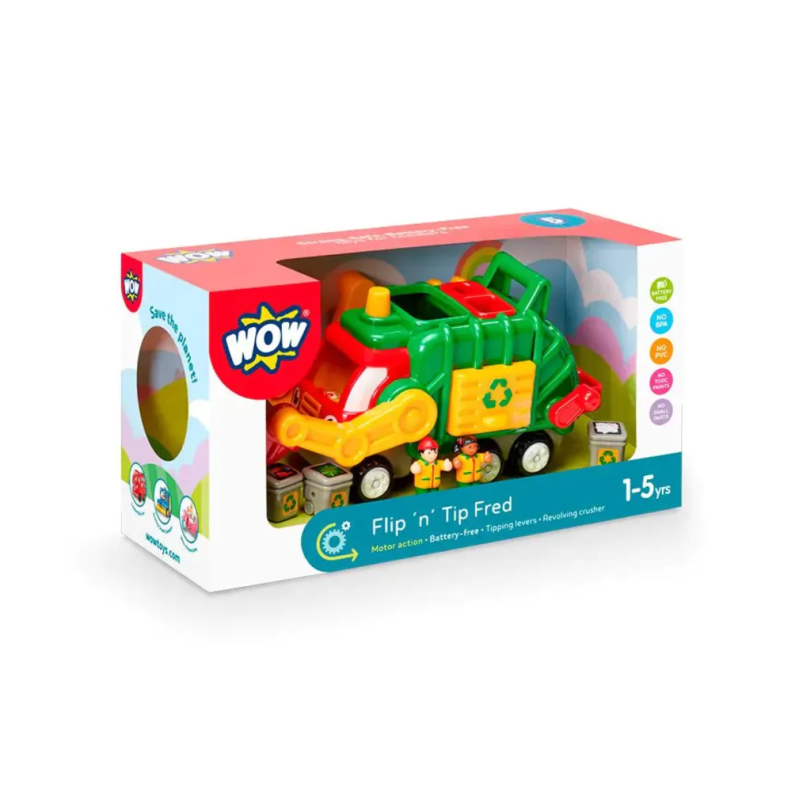 Smart Toys and Games WOW Toys Flip 'n' Tip Fred