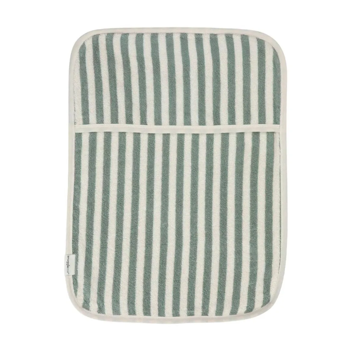 Snuggle Me Change Pad Towel - Slate