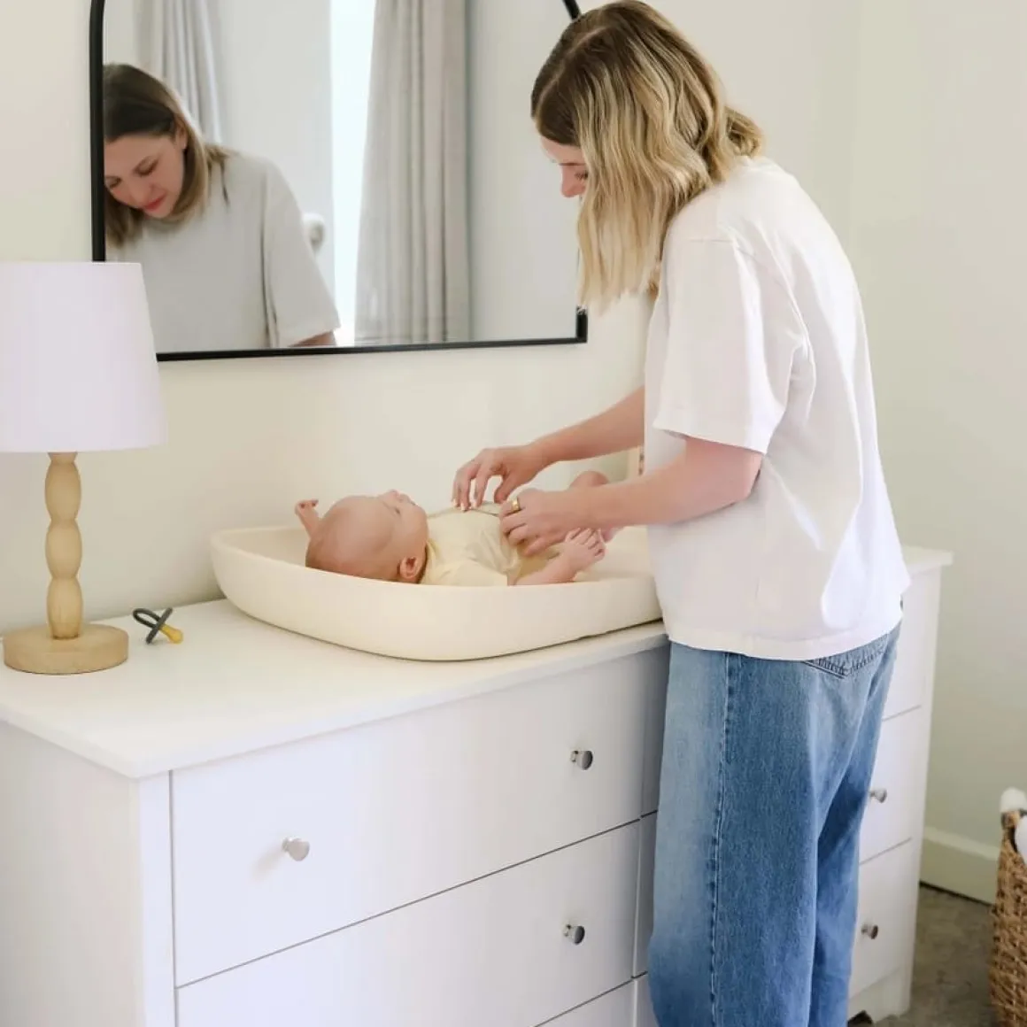 Snuggle Me Changing Pad - Natural