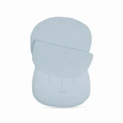 Snuggle Me Lounger Curve Muslin Cover - Bluebell