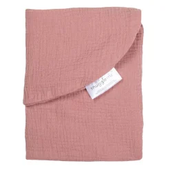 Snuggle Me Lounger Curve Muslin Cover - Gumdrop