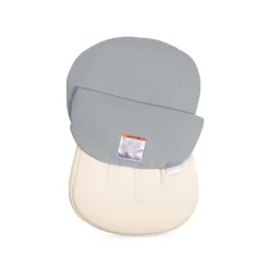 Snuggle Me Lounger Curve Muslin Cover - Stone