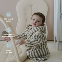 Snuggle Me Robe Towel - Birch