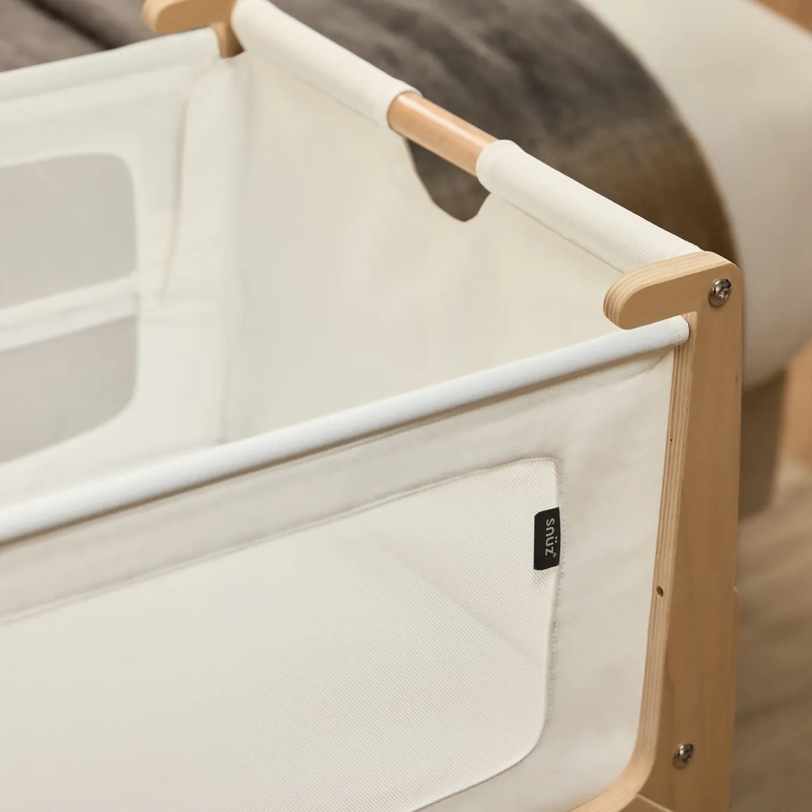 Snuz SnuzPod 5 Bedside Bassinet - Natural
