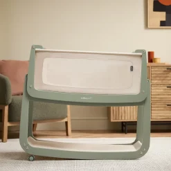 Snuz SnuzPod 5 Bedside Bassinet - Sage