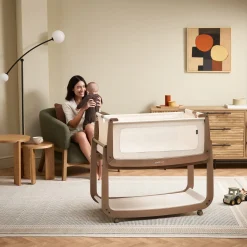 Snuz SnuzPod 5 Bedside Bassinet - Walnut