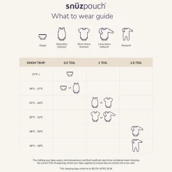 Snuz SnuzPouch Sleeping Bag, 1.0 TOG - Cashmere/Cross (0-6 months)