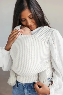 Solly Baby Wrap - Driftwood Stripe