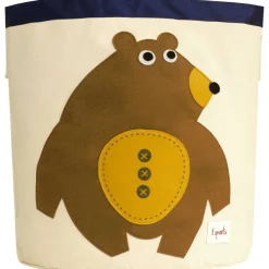 3 Sprouts Storage Bin - Bear