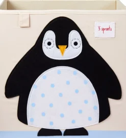 3 Sprouts Storage Box - Penguin