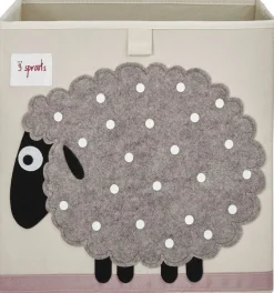 3 Sprouts Storage Box - Sheep