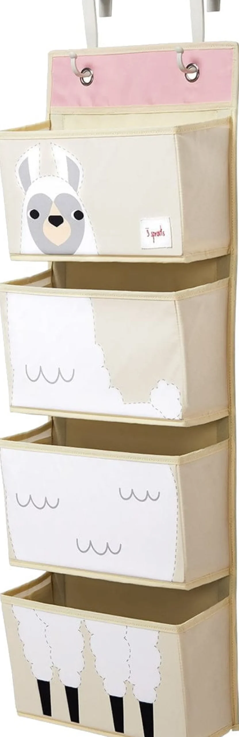 3 Sprouts Wall Organizer - Llama