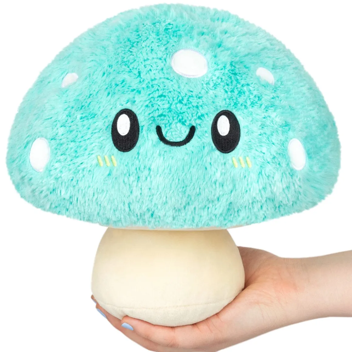Squishable Mini - Turquoise Mushroom, 8"