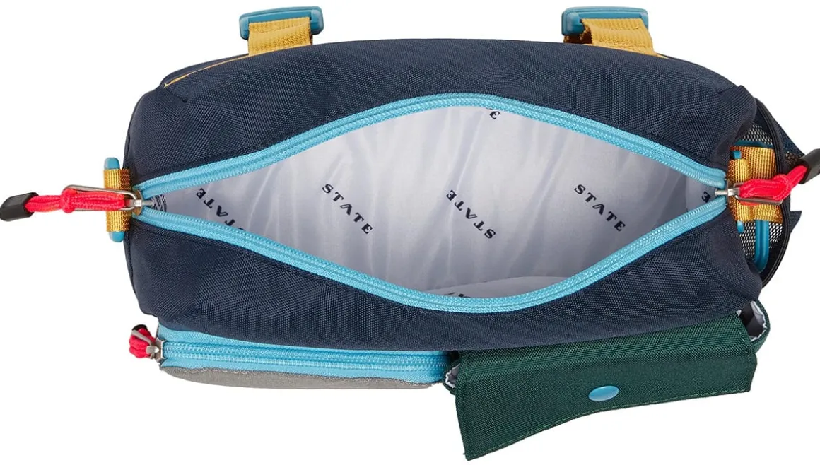 State Bags Kane Bike / Scooter Bag - Green / Navy