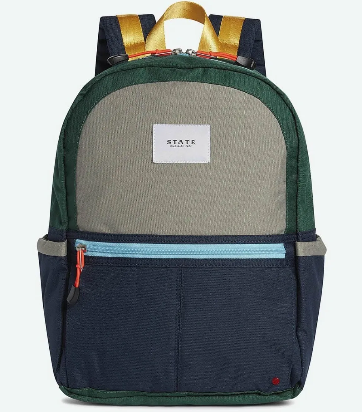 State Bags Kane Kids Backpack - Green/Navy