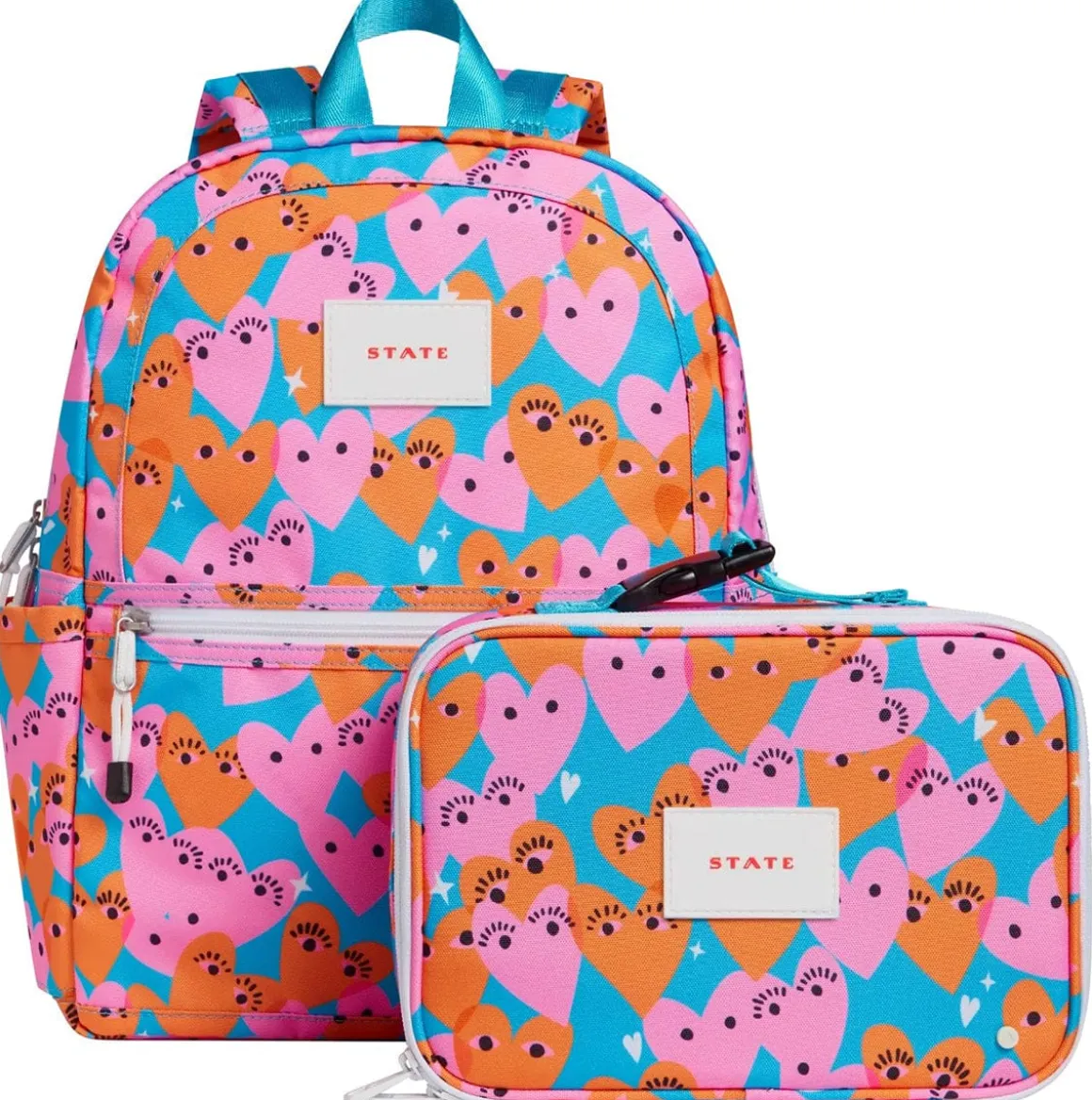 State Bags Kane Kids Backpack - Hearts