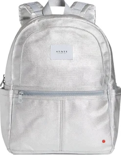 State Bags Kane Kids Backpack - Metallic Silver