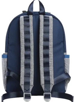 State Bags Kane Kids Backpack - Navy / Heather Gray