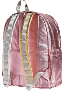 State Bags Kane Kids Large Backpack - Metallic Pink / Silver