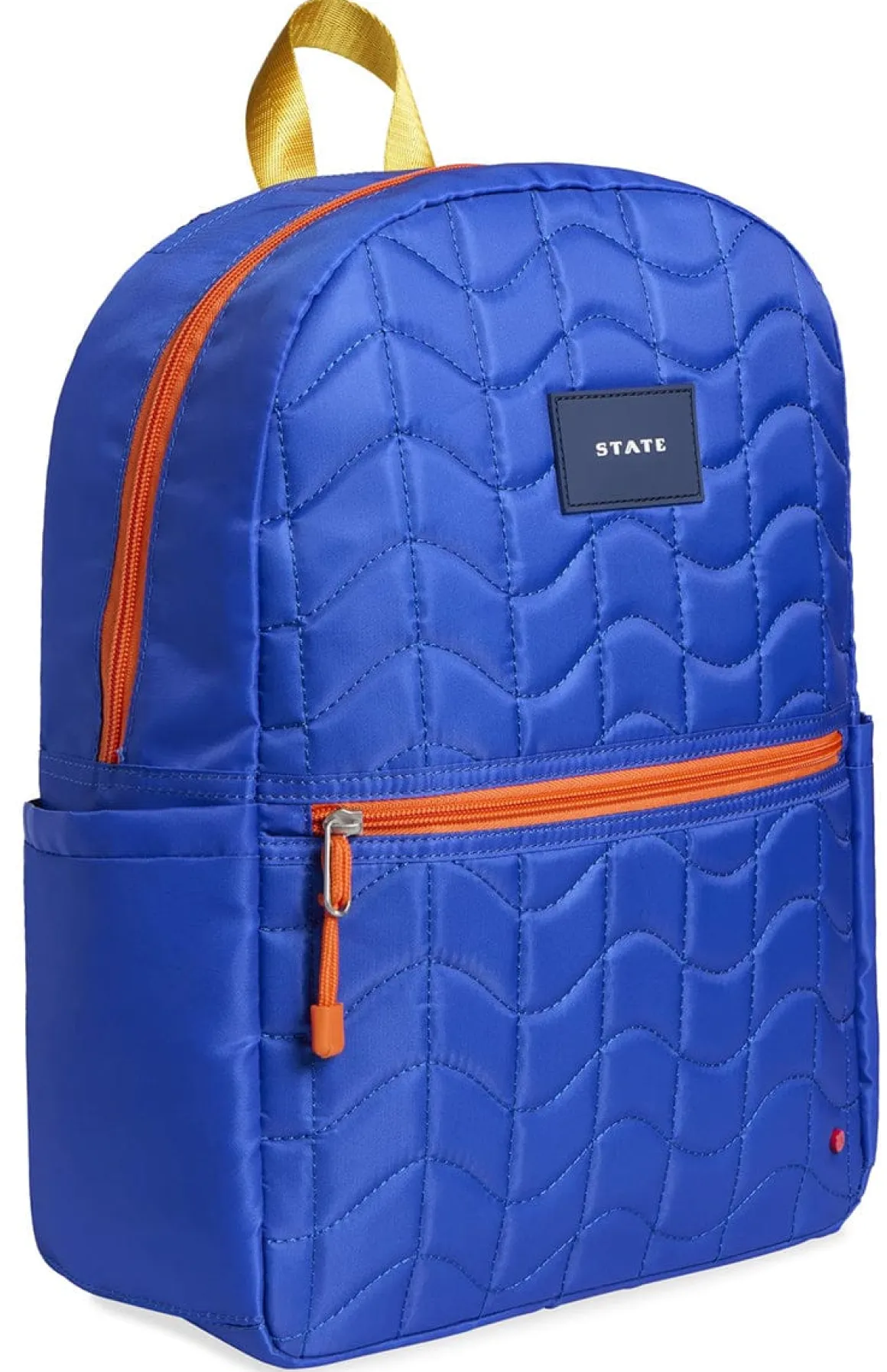 State Bags Kane Kids Travel Backpack - Blue Wiggly Puffer
