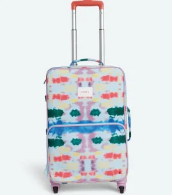 State Bags Logan Kids Suitcase - Rainbow Tie Dye