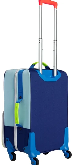 State Bags Logan Suitcase - Navy / Neon