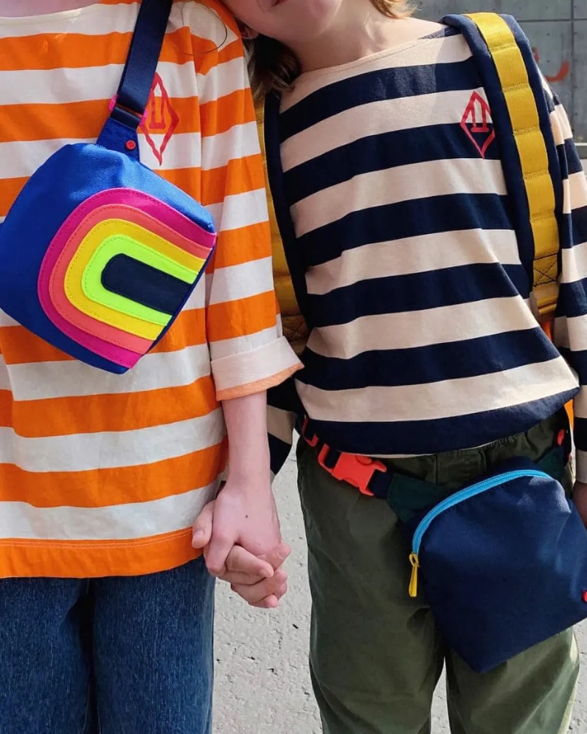 State Bags Lorimer Kids Fanny Pack - Rainbow