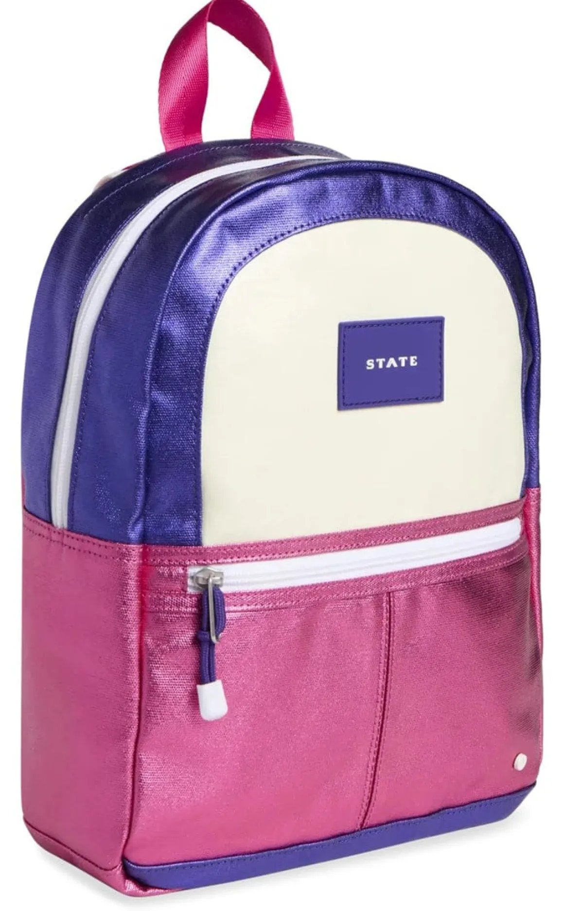 State Bags Mini Kane Kids Backpack - Purple / Hot Pink