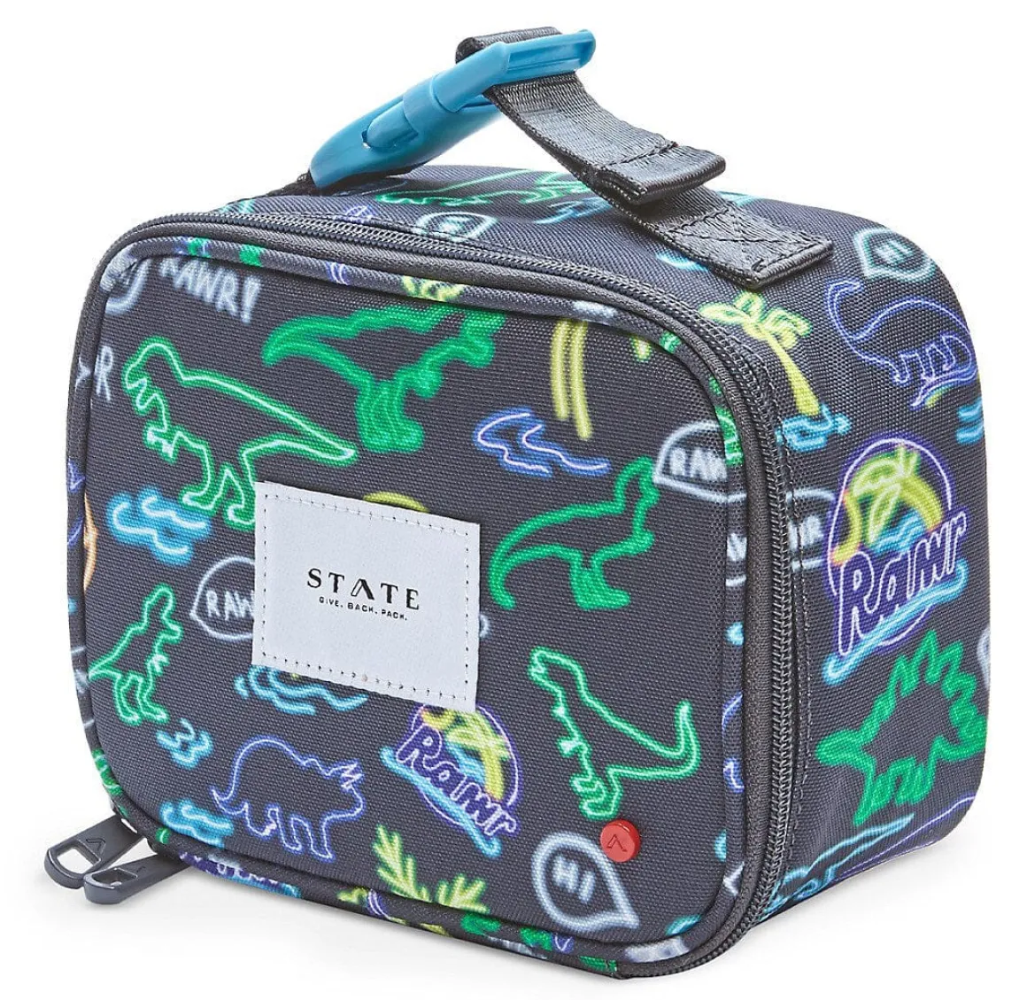 State Bags Mini Rodgers Snack Pack - Neon Dino