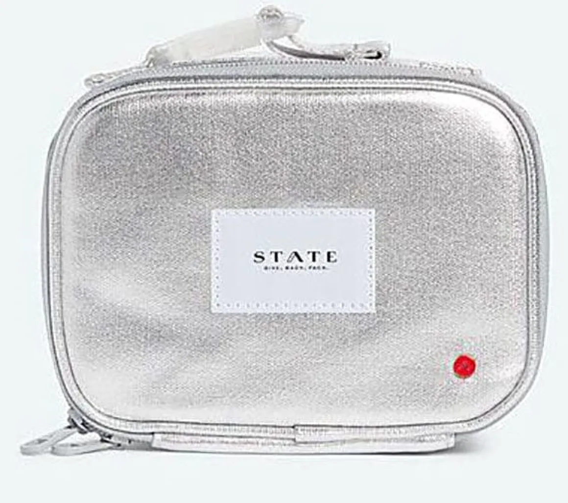 State Bags Mini Rodgers Snack Pack - Silver