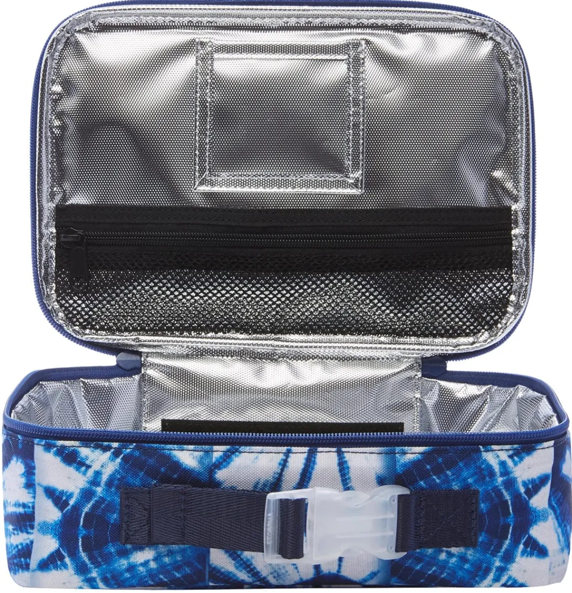 State Bags Rodgers Lunch Box - Indigo Patchwork